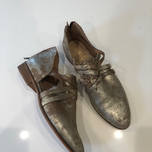Diba.True Metallic Flats Size 10 - Picture 3 of 4